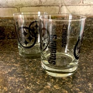 Pittsburgh Steelers Whiskey Glasses